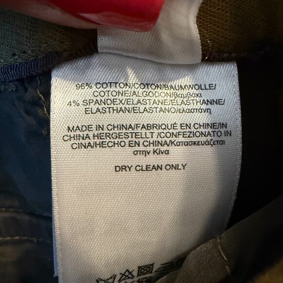 Women's Brooks Brothers Caramel Wide Leg Straight Flat Front Pants Size 8 - Picture 5 of 8